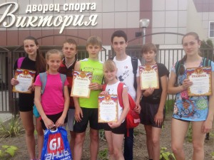 Команда МБОУ СОШ №6 на краевом Летнем фестивале